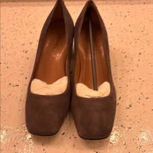 Talbots Brown Suede Heels